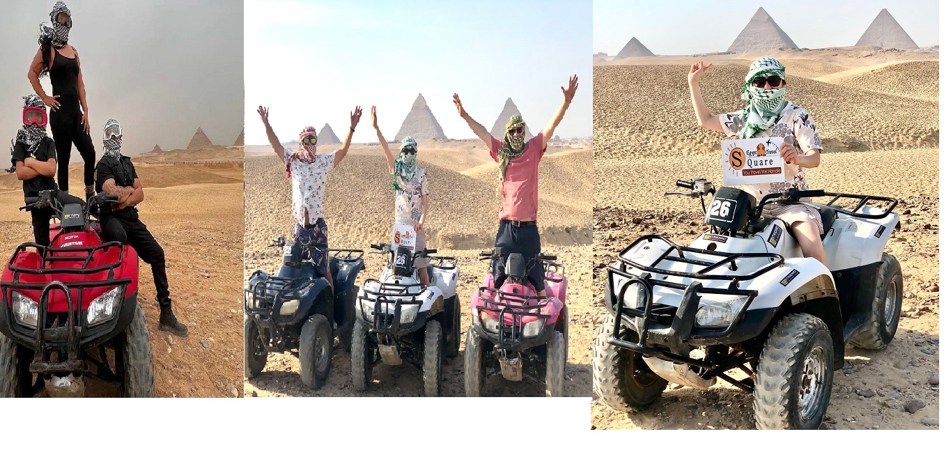 Quad Bikes around Giza Pyramids (ATV)
