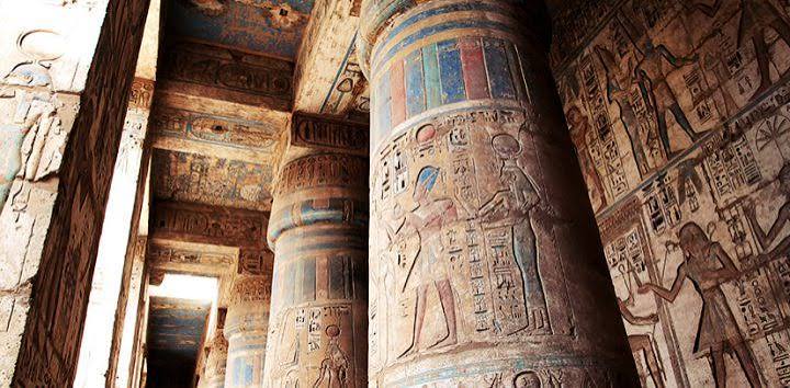 The Temple Of Medinet Habu
